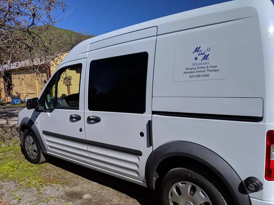 The Mini & Me Ministries van